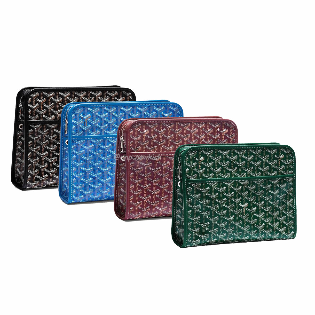 Goyard Jouvence Toiletry Bag Mm Green Black White Blue Purple Red Yellow (1) - newkick.cc